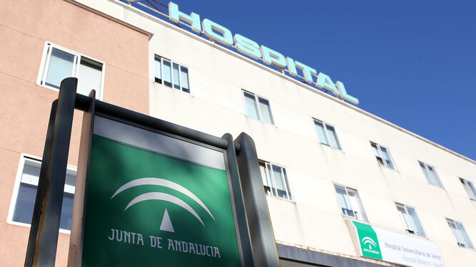 Imagen de la fachada del hospital de Jerez.