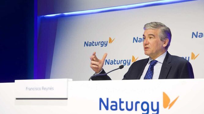 Francisco Reynés, presidente de Naturgy, en la junta general de accionistas de 2019.