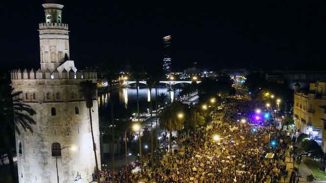 Las imágenes del 8-M en Sevilla