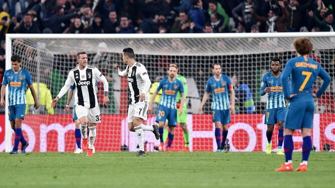 Las im&aacute;genes del Juventus-Atl&eacute;tico de Madrid de Champions