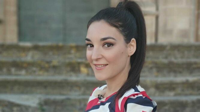 La actriz y presentadora Leonor Lavado, en Jerez