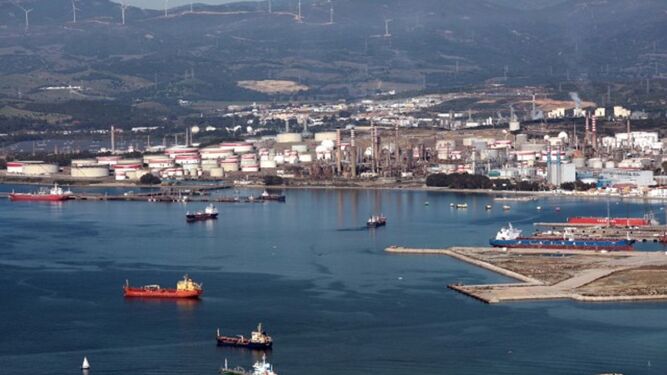 La refinería Gibraltar-San Roque de Cepsa.
