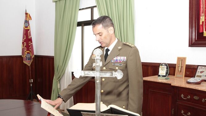 El coronel Francisco Jesús Diéguez, nuevo director del CEFOT-2