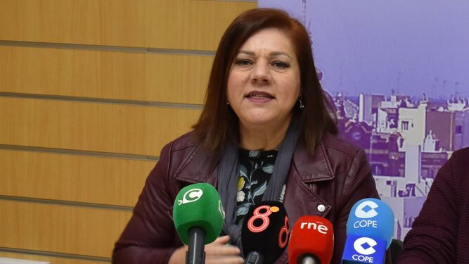 Ascen Ruiz, secretaria de Podemos Puerto Real