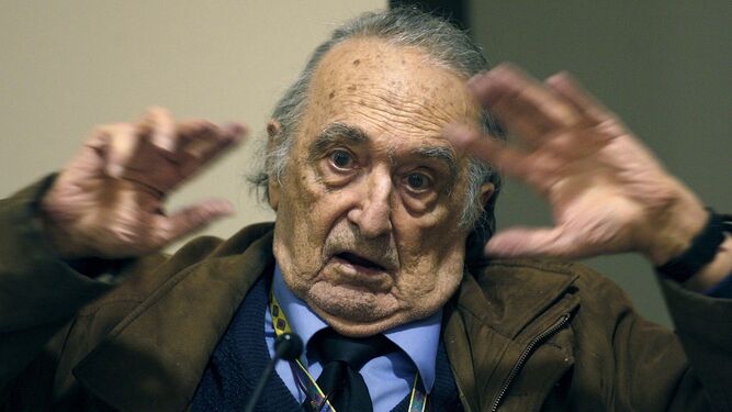 El escritor Rafael Sánchez Ferlosio, fallecido el pasado 1 de abril a los 91 años.