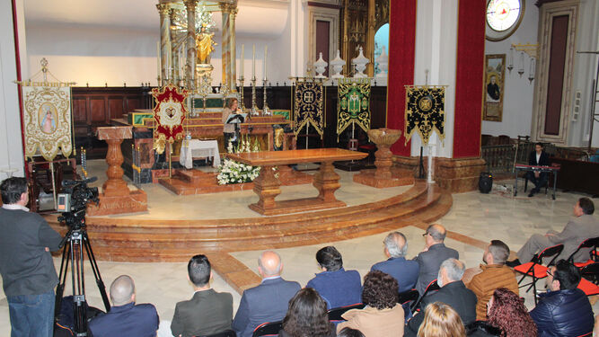 El pregón de Semana Santa protagonizado por la cofrade María Josefa García Ramos.