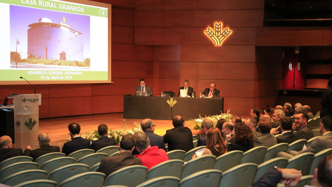 Asamblea General Ordinaria de Caja Rural Granada, celebrada este miércoles
