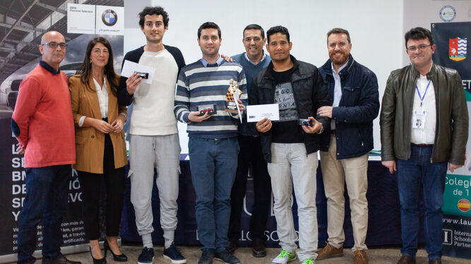 Ibarra, Gómez de Ledo y Merario, los tres primeros clasificados del XVII Open LAUDE El Altillo School BMW Movijerez.