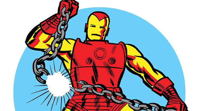El Iron Man de 'Marvel Gold'.