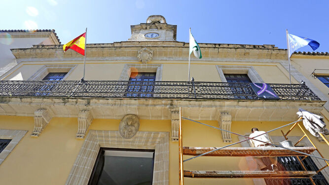 Fachada del Ayuntamiento de Jerez