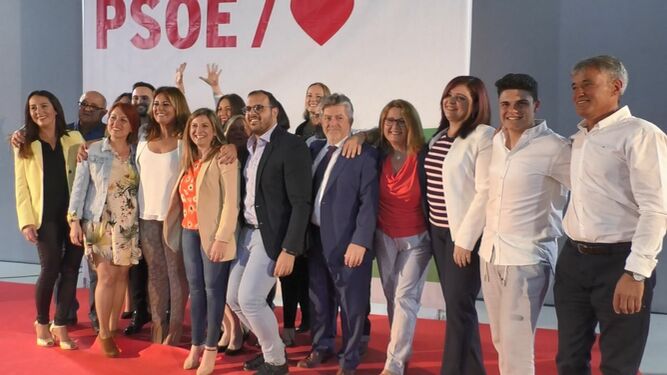 Candidatura PSOE Puerto Real para las elecciones municipales de 2019
