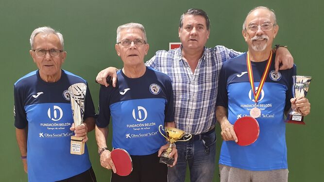 Los veteranos del CTM Belcón Jerez siguen cosechando éxitos para el club jerezano.