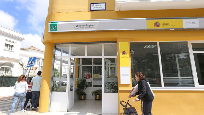 Imagen de las oficinas de Servicio Andaluz de Empleo (SAE) de Chiclana.