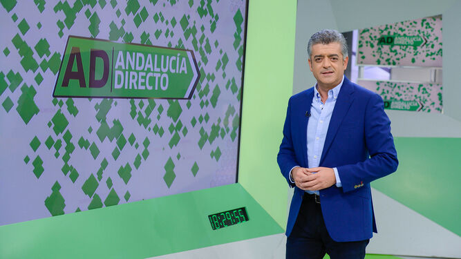Modesto Barragán, director y presentador de Andalucía Directo.