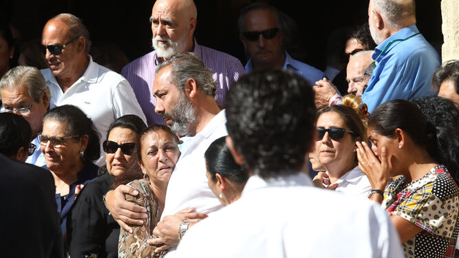 Funeral de Fernando de la Morena en Santiago