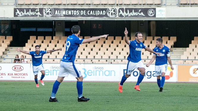 El jerezano marcó al San Roque de Lepe el primer gol del XDFC en Tercera.