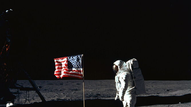 En julio de 1969 el hombre dio sus primeros pasos en la Luna.