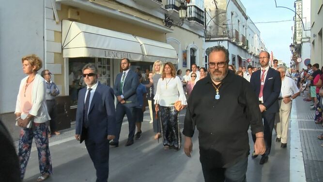 Seis concejales del Gobierno participaron en la procesión del Corpus