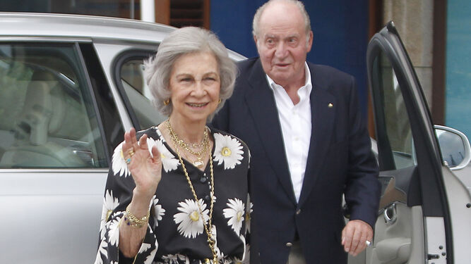 Esta es la segunda vez que don Juan Carlos y doña Sofía coinciden este verano.