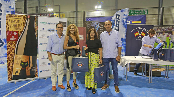Entrega de premios de la IV Diario de Jerez P&aacute;del Cup