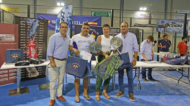 Entrega de premios de la IV Diario de Jerez P&aacute;del Cup