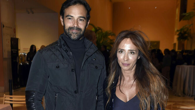 Patiño y su ya marido, el actor venezolano Ricardo Rodríguez.
