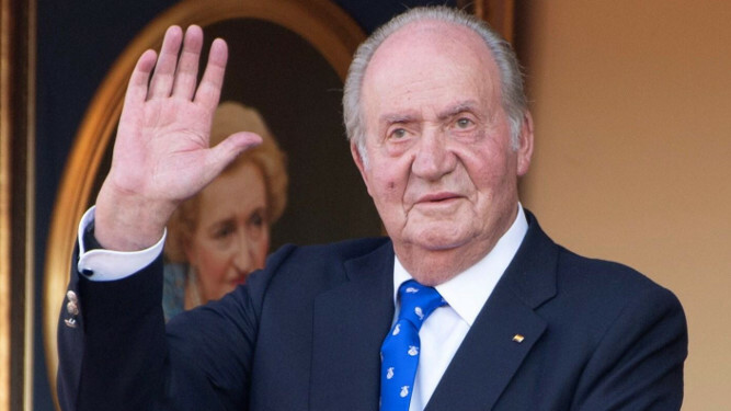 El rey emérito Juan Carlos.