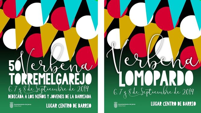 Las barriada rurales de Torremelgarejo y Lomopardo celebran las Verbenas 2019 desde el viernes 6 de septiembre al domingo 8 con unos programas repletos de actividades para vecinos y vecinas de todas las edades.