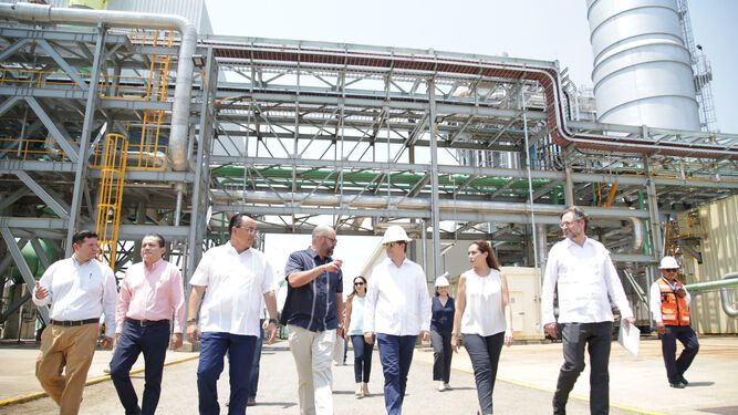Inauguración de la planta del proyecto A3T, en México, que ha tenido un impacto positivo en los resultados de 2019.