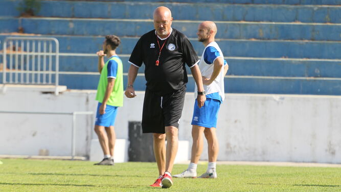 Andrés García Tébar, entrenador del Xerez Deportivo FC.
