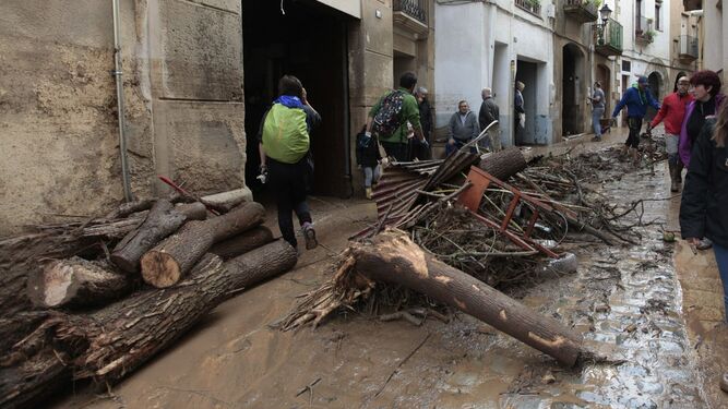 Da&ntilde;os causados por el temporal en Tarragona