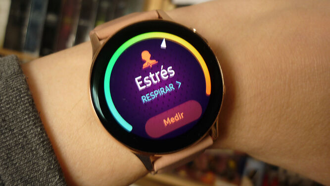 An&aacute;lisis del Samsung Galaxy Watch Active2: app de control del estr&eacute;s