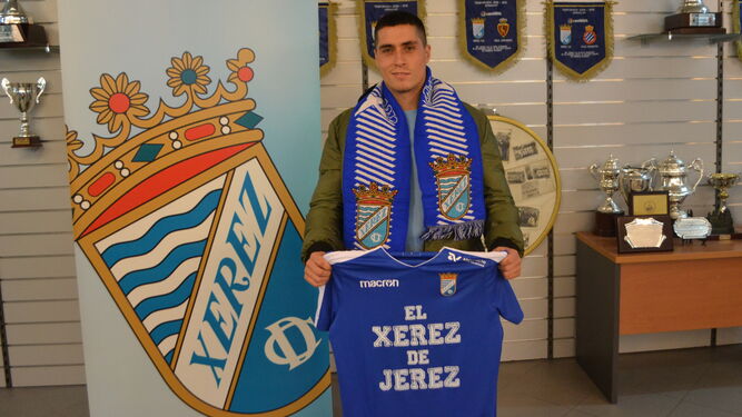 Luismi Pérez, nuevo delantero del Xerez CD.