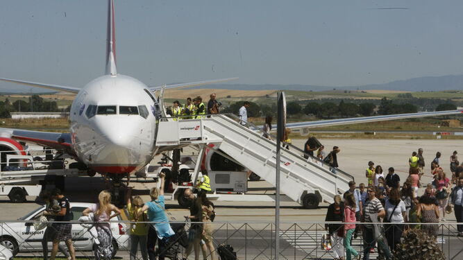 Aena tiene programados para el puente 64 vuelos en el Aeropuerto de Jerez