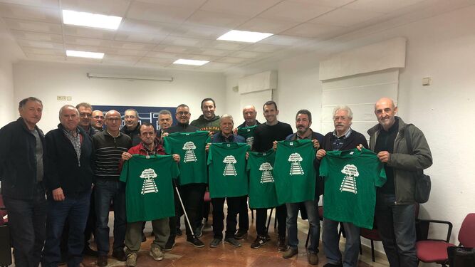 Miembros de la Plataforma por la Vía Verde Jerez-Arcos.