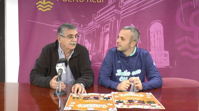 Fernando Boy y José Carlos Pérez durante la presentación de las Jornadas