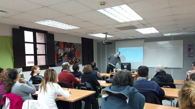 Imagen del curso celebrado en el  Centro del Profesorado de Jerez.