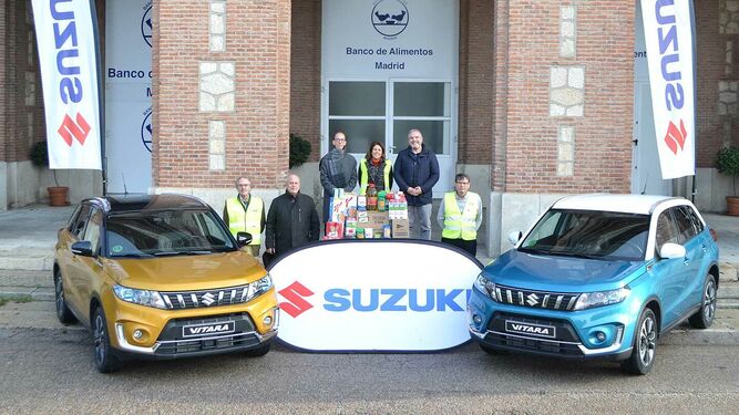Suzuki entrega 2.000 kilos de comida a la Fundación Banco de Alimentos