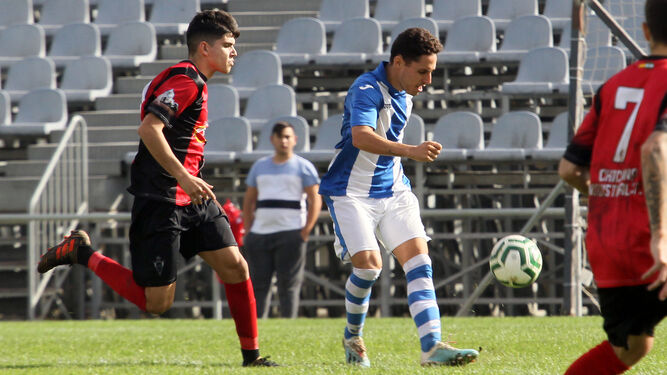 Caballero hizo el 1-2 y asistió en los tres goles de Jesús Barrera.