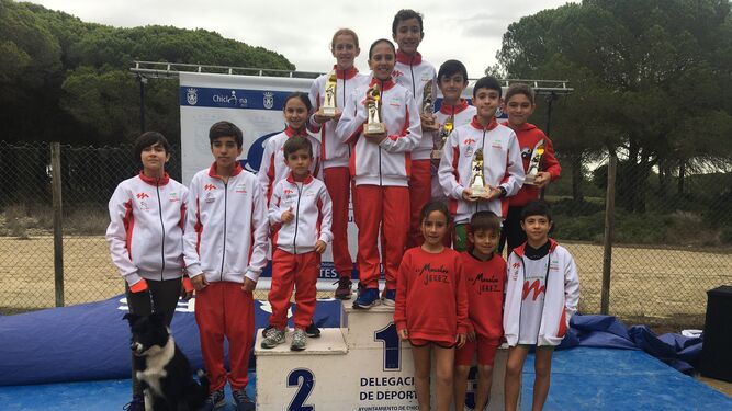 La Escuela del Maratón Jerez brilló en Chiclana.