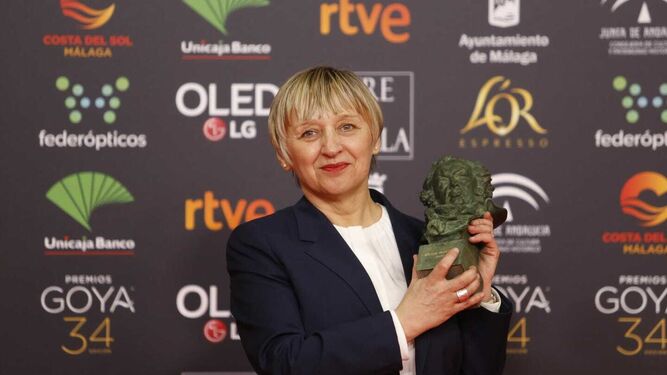 Los premiados en la gala de los Goya 2020 en M&aacute;laga.