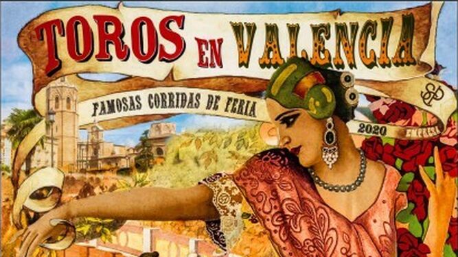 Cartel de la Feria de Fallas de Valencia 2020.