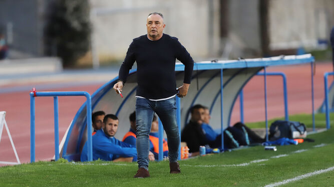 Josu Uribe, entrenador del Xerez DFC.