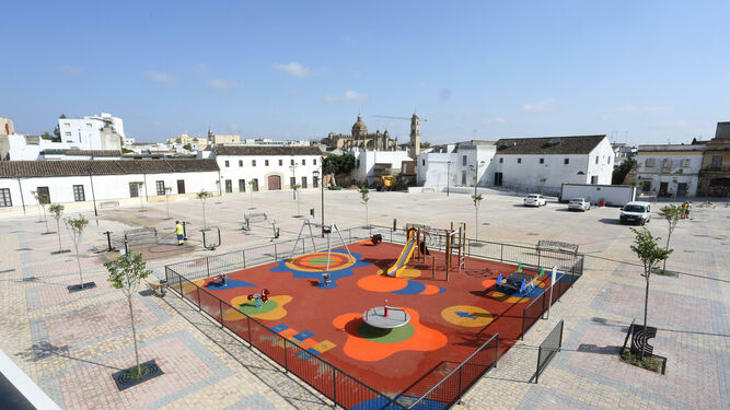 Imagen de la plaza Belén, donde se celebrará este año el Festival.
