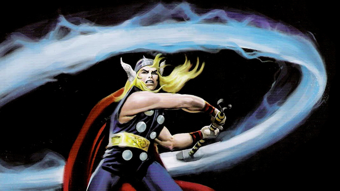 Ilustración de Thor.