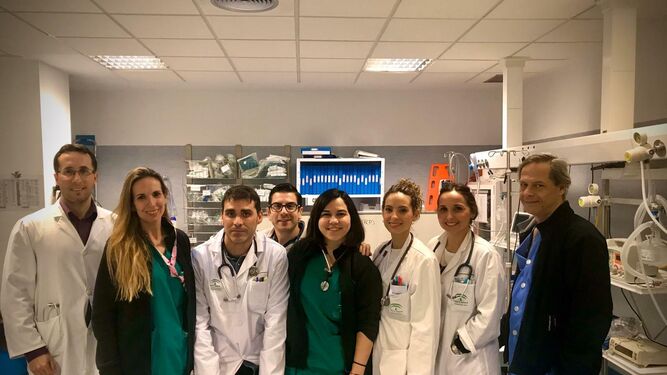 Equipo de Urgencias del hospital de Jerez