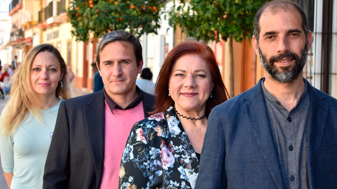 Cuatro de los concejales de Podemos integrados en Adelante Puerto Real