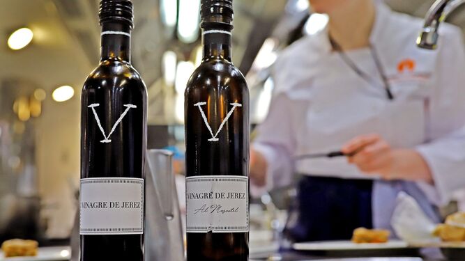 Imágenes de la final del concurso gastronómico del Vinagre de Jerez