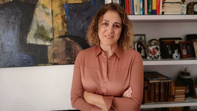 Elena Blanco, periodista y presidenta de la Asociación de la Prensa de Málaga.