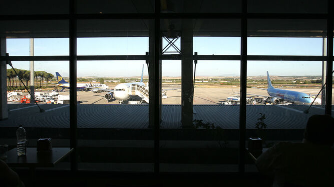 Imagen de archivo de la terminal del aeropuerto de Jerez